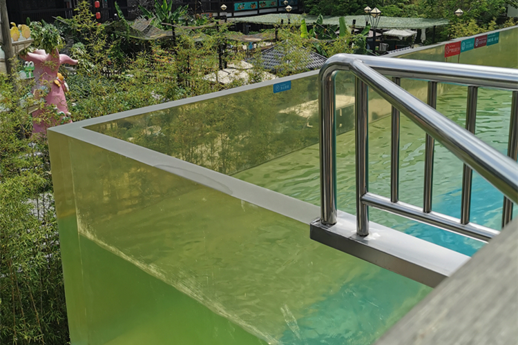 亞克力無邊透明泳池 亞克力無邊透明泳池