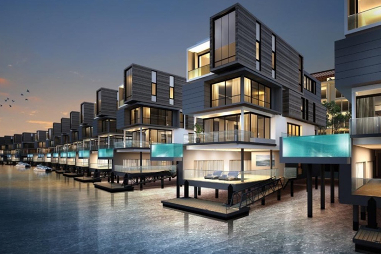 瑞地格樂亞克力透明/空中/無邊游泳池