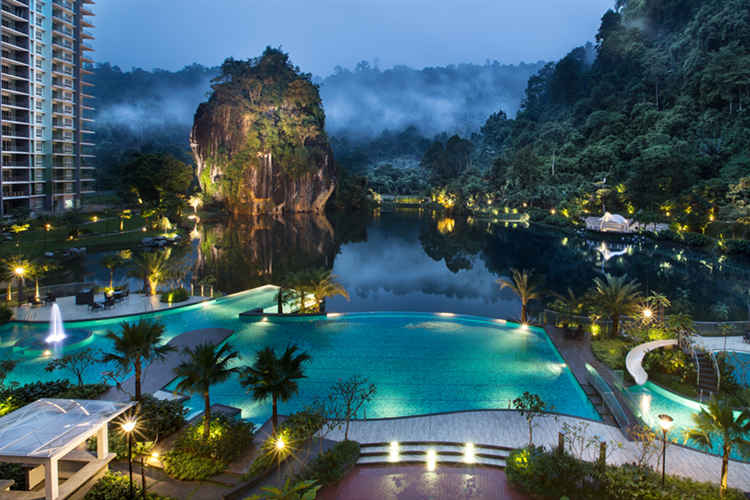 亞克力游泳池,透明無邊泳池,酒店透明泳池