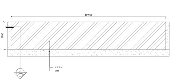 亞克力泳池設計圖，瑞地格樂亞克力游泳池
