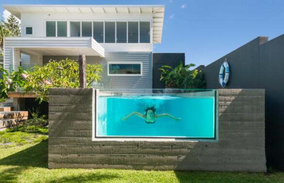 瑞地格樂:亞克力雙層保溫游泳池